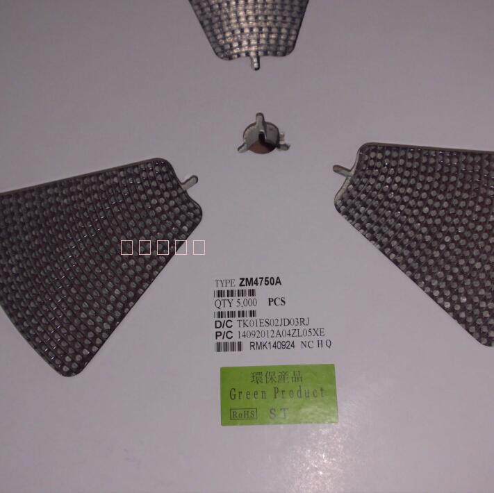 Patch regulatory diode ZM4750 1W 27V LL41 ZM4750A cylindrical glass tube