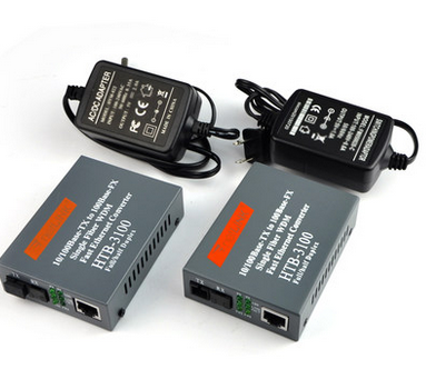 Single-mode single fiber dual fiber optic transceiver 100 trillion photoelectric converter single mode transceiver 25KM pair