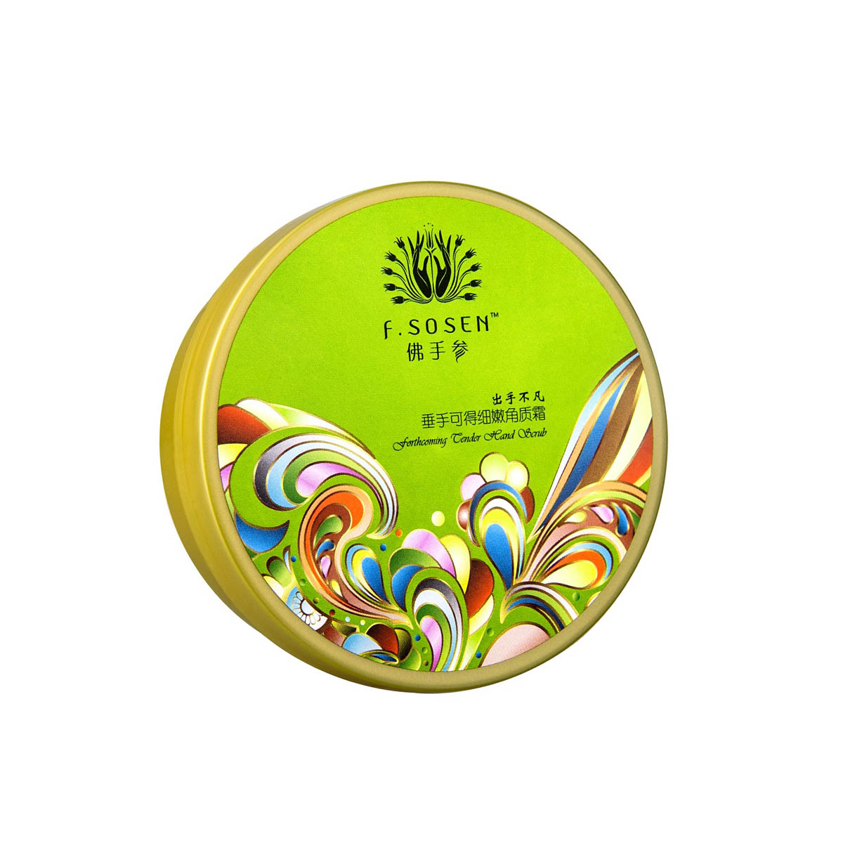 佛手参 出手不凡 垂手可得细嫩角质霜 100g 胡桃颗粒温和柔滑