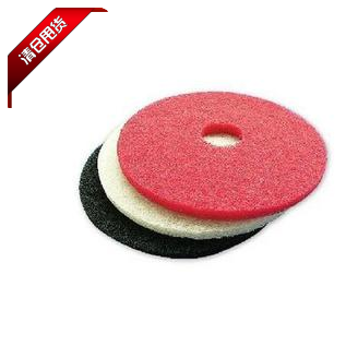 Ultra-value cleaning waxed cushion 17-inch brushed ground machine grinding pad black cushion up with wax sheet marble polished cotton cushion 100 cleaning cushion