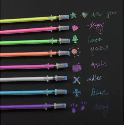 (DIY photo album) watercolor pen gel pen chalk pen watercolor pen 8-color set