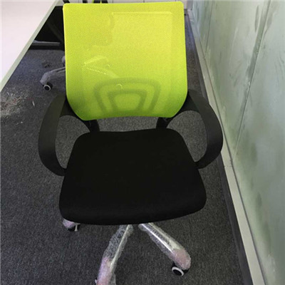 Office stool backrest single office chair computer chair net chair four-legged breathable fashion front desk turn chair