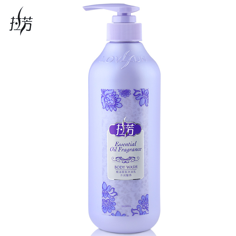 拉芳香氛水润魅惑沐浴乳600ml 滋润嫩白肌肤 香水沐浴露国际香型