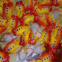 Aquarium fish tank decoration fish plastic tropical ornamental fish simulation toy Luohan sandbag fish