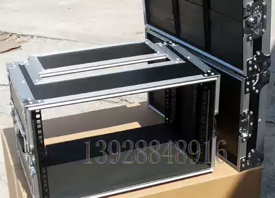 6U microphone aviation box) microphone main case) one drag two) wireless microphone box) microphone cabinet