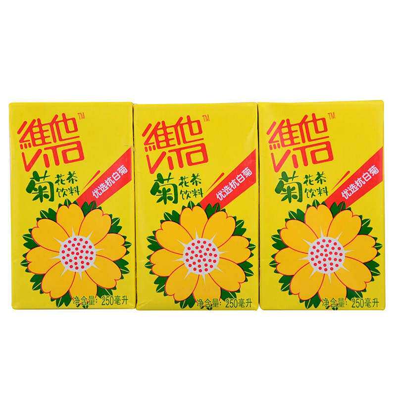【天猫超市】  维他  菊花茶250ml*6/组  优选杭白菊花 自然滋润