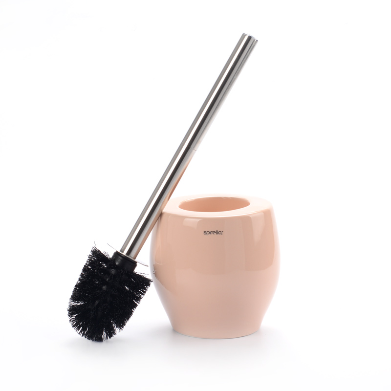 SPIRELLA/silk pury Bali Bali ceramic durable long handle toilet brush cleaning brush set