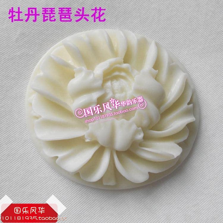 Bipa Accessories Headflowers of the pat - like pipa headflowers of adult Bipa Flowers of rich peony Bipa Headflowers are large