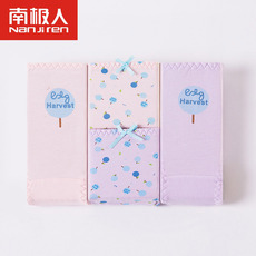 Трусы 南极人女士内裤4条礼盒装中腰莫代尔棉性感夏季可爱少女三角裤 NGGGN