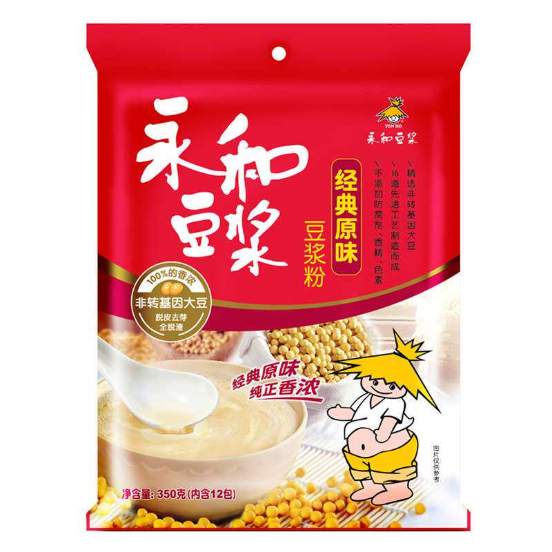 【苏宁易购】永和豆浆 经典原味豆浆粉 350g