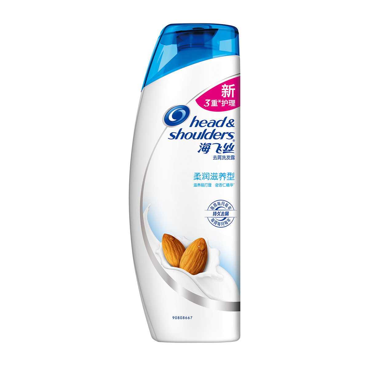 【天猫超市】海飞丝 洗发露 新生去屑水润滋养型洗发水400ml