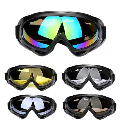 (Xi Ge's shop) X400 impact-resistant goggles outdoor skiing riding wind-proof sand riding personality goggles