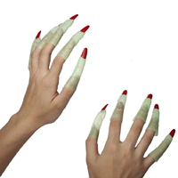 Đồ dùng Halloween Đạo cụ hóa trang Đảng Dress Up Zombie Witch Finger Set Night Ghost Nail Set - Sản phẩm Đảng / Magic / Hiệu suất đồ hoá trang harry potter