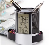 Электронный календарь, модный универсальный держатель для ручек для школьников, делается под заказ, с печатью вашего логотипа