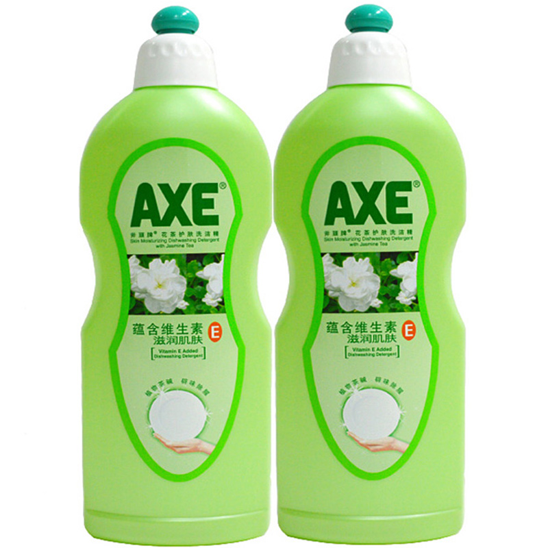 【天猫超市】AXE/斧头牌洗洁精 花茶护肤600g*2 植物茶碱辟味组合