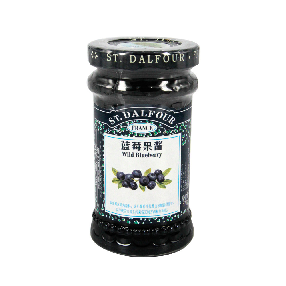 【天猫超市】法国进口果酱   圣桃园蓝莓果酱 170g/瓶