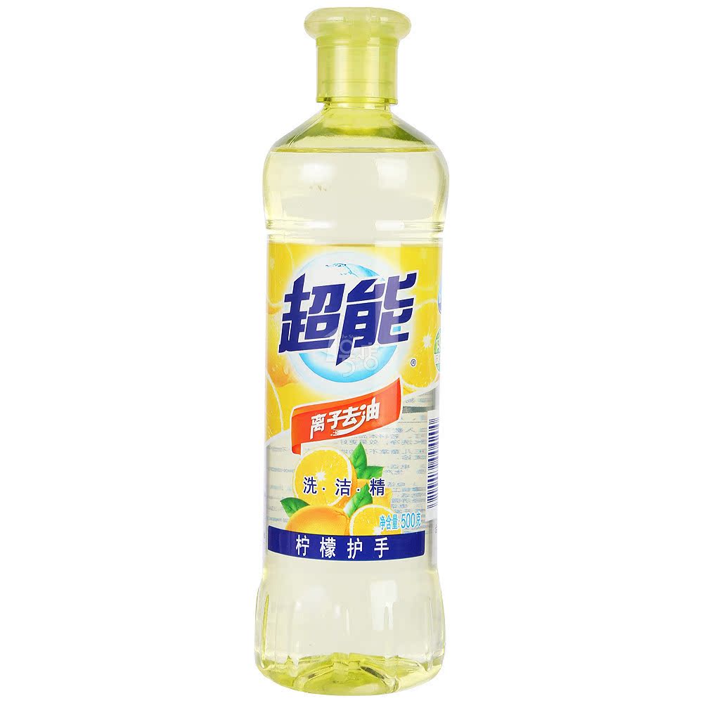 超能 离子洗洁精柠檬护手 500g