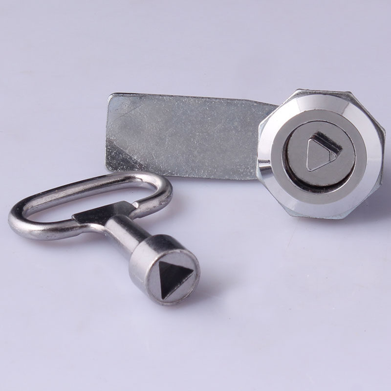 705 triangle key distribution box lock distribution cabinet lock fire box host shell lock turning tongue lock industrial switch cabinet door lock