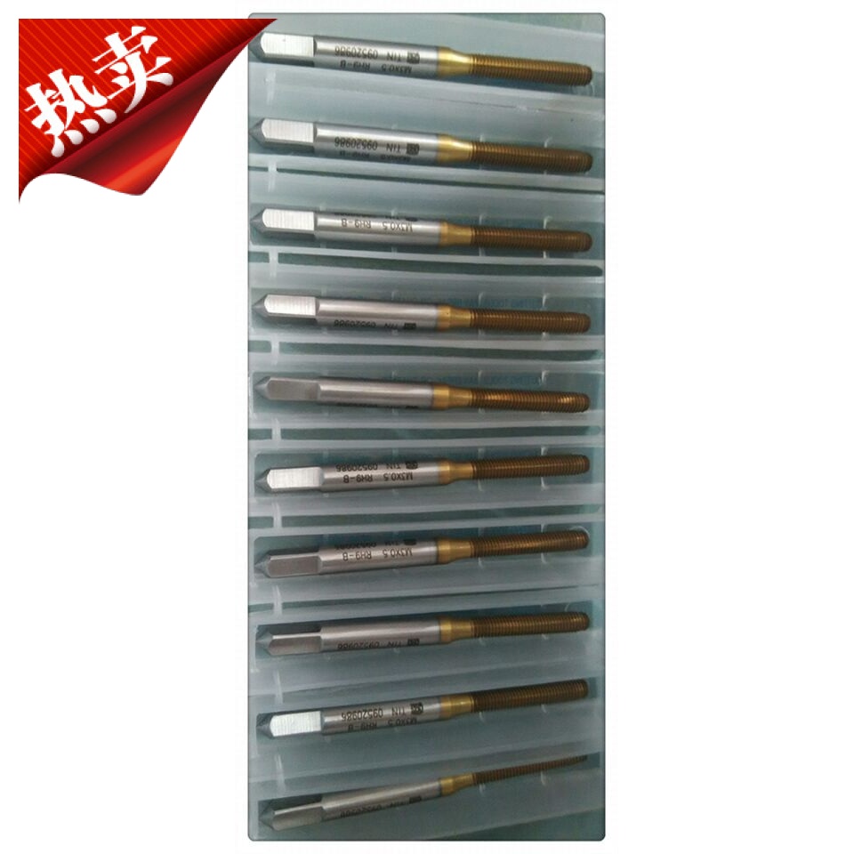 Taiwan Dabao TOSG titanium-plated extrusion wire attack M3X0 5 increased precision machine tap RH7B8B9B10B P