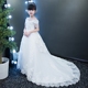 Cô gái fluffy trẻ em váy cưới đuôi dài hoa cô gái váy sinh nhật buổi tối ăn mặc công chúa váy trang phục của trẻ em quần áo trẻ sơ sinh Váy trẻ em