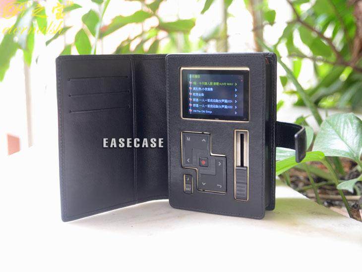 Colorfly Seven Rainbow C4 PRO Player Protector Case Head Layer Real Cow Leather Set Customized E4 Cross Window