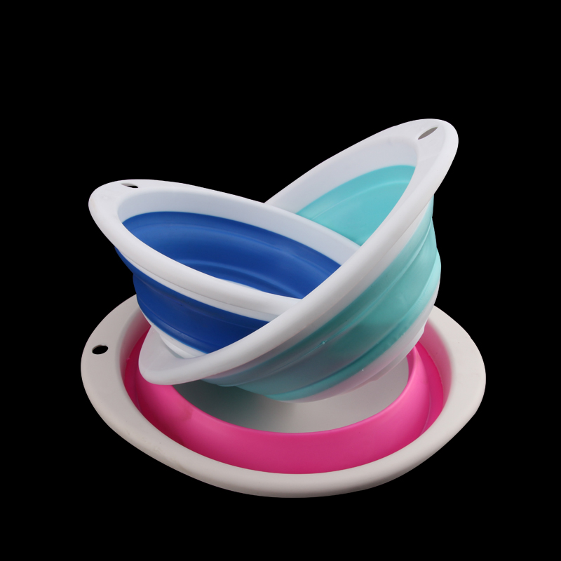 Portable foldable bait basin bait bowl for bait pellets and bait pellets for bait dish