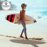 Голландский пляж и бандицы детские летние летние Snuits Sunscreen UV Quick -Drying UPF50+полосатое место