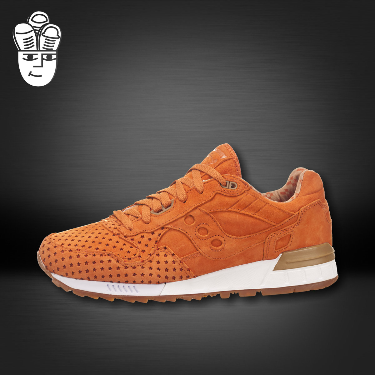 Saucony Shadow 5000 索康尼男子复古跑鞋 波点麂皮运动休闲鞋
