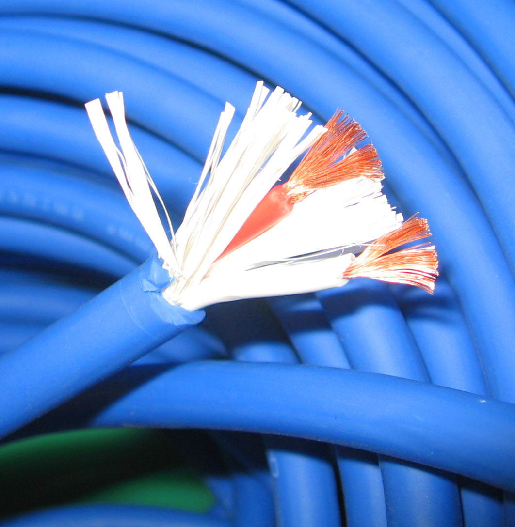 127 Core * 2 4N (99 99%) 4N pure copper horn line foot 1 squared