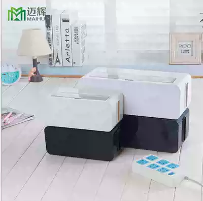 (Maihui) Cable storage box Power cord socket storage box wire storage box hub