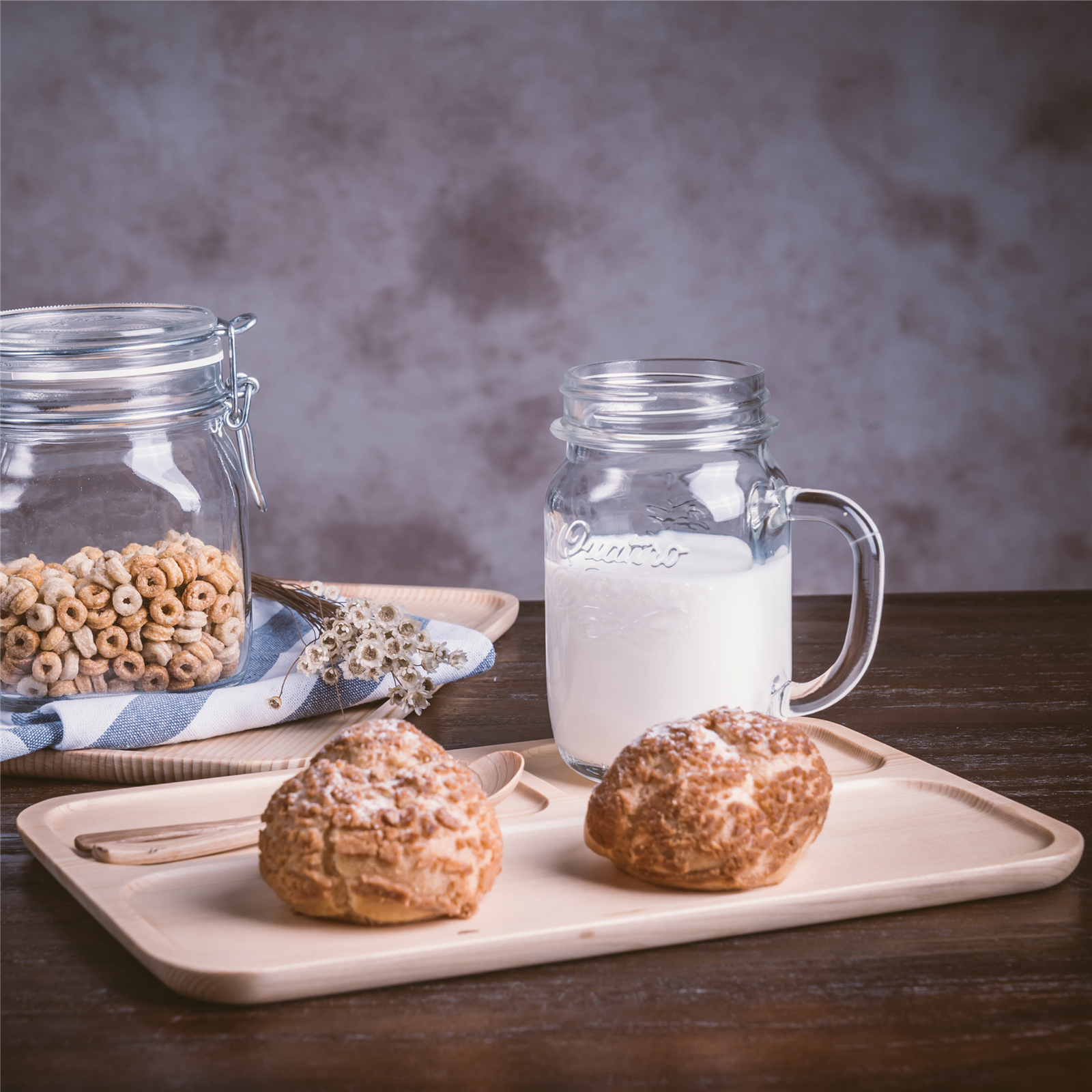 If Vegetarian Life Creative Solid Wood Tea Set Day Style Breakfast Bread Pizza Fruit Snacks Rectangular Wooden Dish