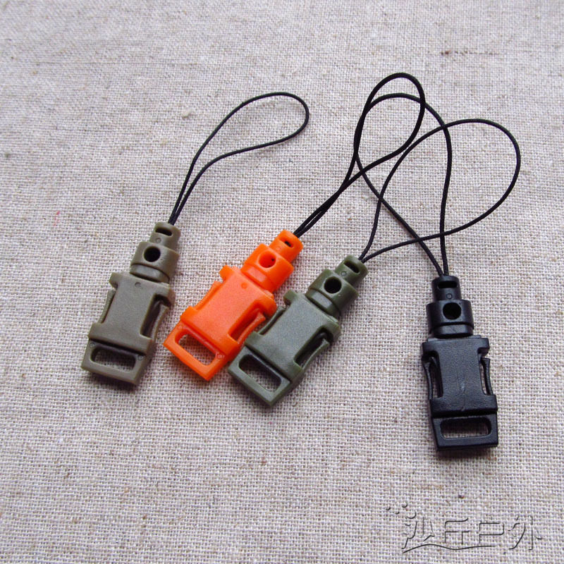 Mini detachable rope buckle belt mobile phone walkie-talkie EMT rope buckle use orange green mud black EDCGEAR