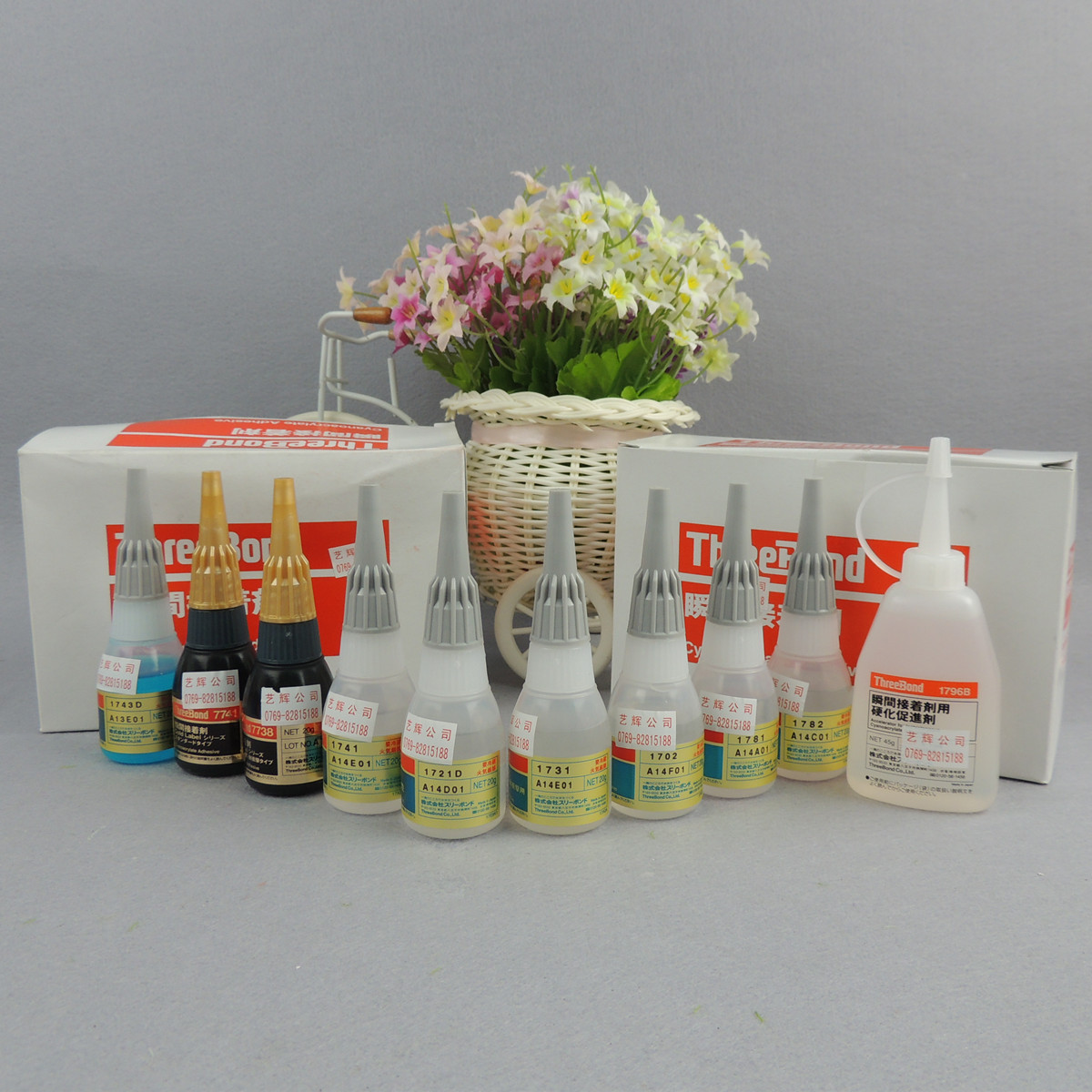 Japan Triple Bond 1721D Instant Glue 1741 1701 Quick Drying Glue Colorless Universal EPDM