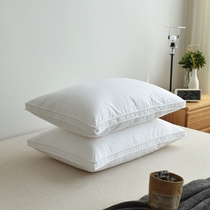 Cotton pillow three-dimensional feather velvet pillow core Health pillow neck pillow Hotel high pillow Soft adult pillow core