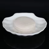 Прозрачная акриловая мыльница круглой формы в форме ракушки, мыльница, мыльница, принадлежности для туалетной комнаты в гостиничном номере