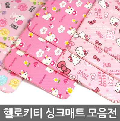 Южная Корея Импортированная Hello Kitty Moisture-защищенное коврик кухня Водонепроницаемое охлаждение на открытом воздухе коврик для ванной комнаты против скольжения
