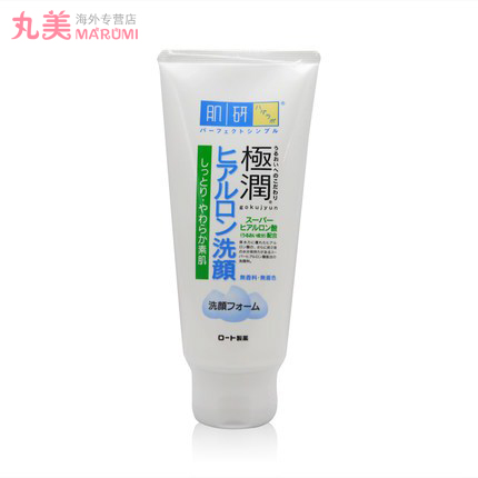 ROHTO日本 Hada Labo/肌研极润玻尿酸保湿洁面乳洗面奶 100g