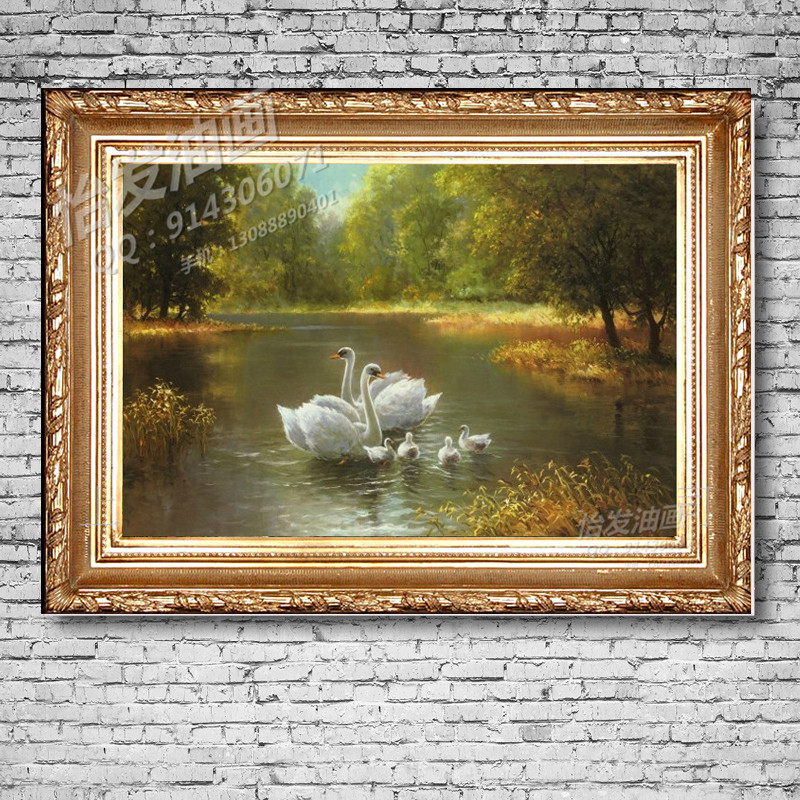 usd 228 68 framed painting living room decorative painting european
