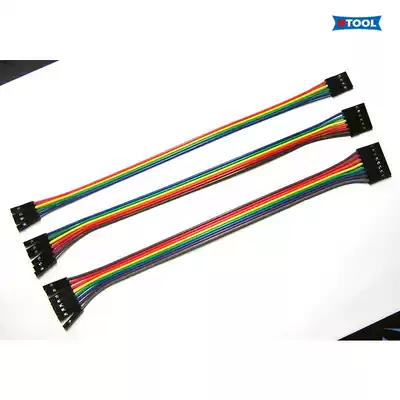 DTool] DuPont line 2 54MM row hole to single hole 2p 4p 6p 8p 10p hole to hole DuPont line