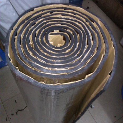 Automotive heat insulation and sound insulation material wave fiber aluminum foil insulation cotton self-adhesive rubber-plastic plate engine heat insulation and sound insulation cotton