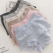 Tencel cotton mềm mại và đàn hồi căng bụng tóm tắt hông terry cotton 裆 eo giữa nữ tóm tắt ren