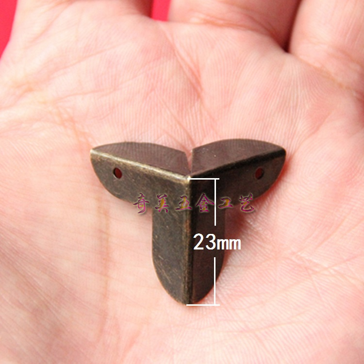 10 Fitted Antique Small Bags Corner Wood Case Crash Angle Ancient Style Three Sides Corner Guard Overall Cabinet Post Corner Photo Book Wrap Corner Accessories