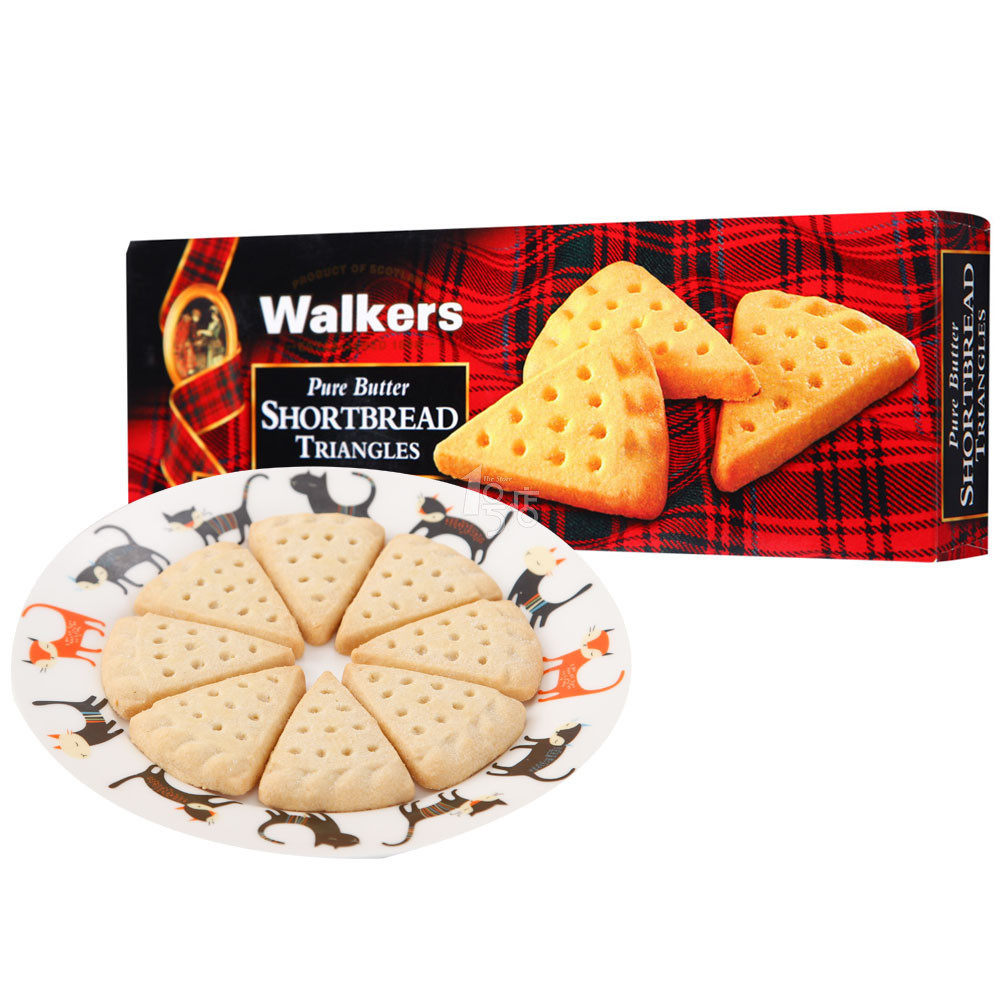 Walkers沃尔克斯 三角形黄油酥饼 150g