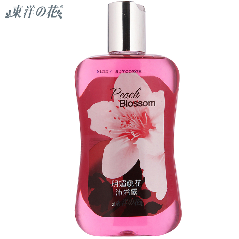 东洋之花 明媚桃花沐浴露300ml 男女滋润保湿 持久留香香水沐浴乳
