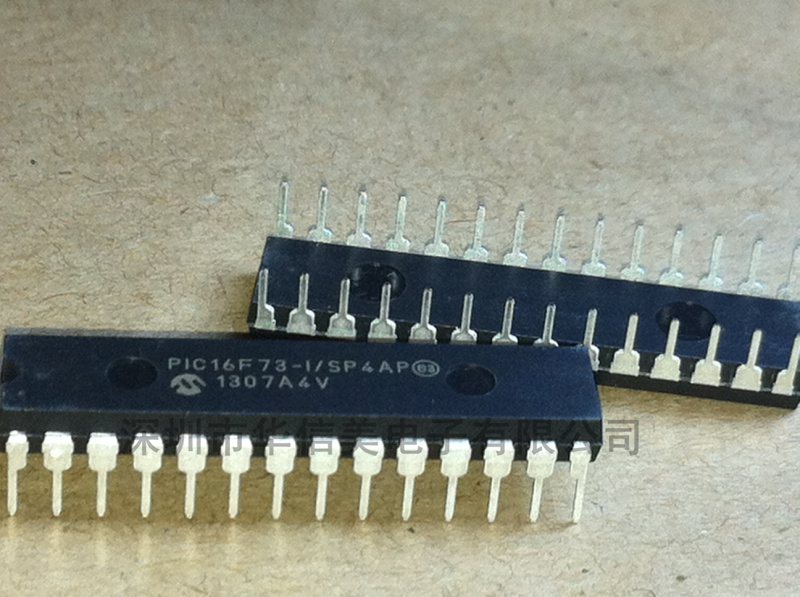 Single wafer PIC16F73-I SP PIC16F73 DIP28 microcontroller 8 bits brand new original imported