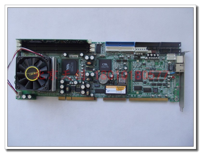 Beijing spot original installed industrial computer board FSC-7162VE into color new test OK no graphics card mouth
