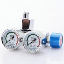 Double - watch valve oxygen pressure pressure pressure pressure meter 10L15L20L40L for medical household oxygen bottle