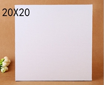 Jiang Zhejiang-Shanghai full cotton back nail oil canvas frame 20 * 20 white cloth picture frame oil picture frame