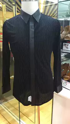 Dai's dance clothes new men's shirts modern dance clothes social dance national standard dance dance clothes
