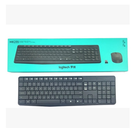 Boxed Genuine Logitech Mk235 Wireless Keyboard and Mouse Set Boxed Genuine Logitech Mk235 Wireless Keyboard and Mouse Set
